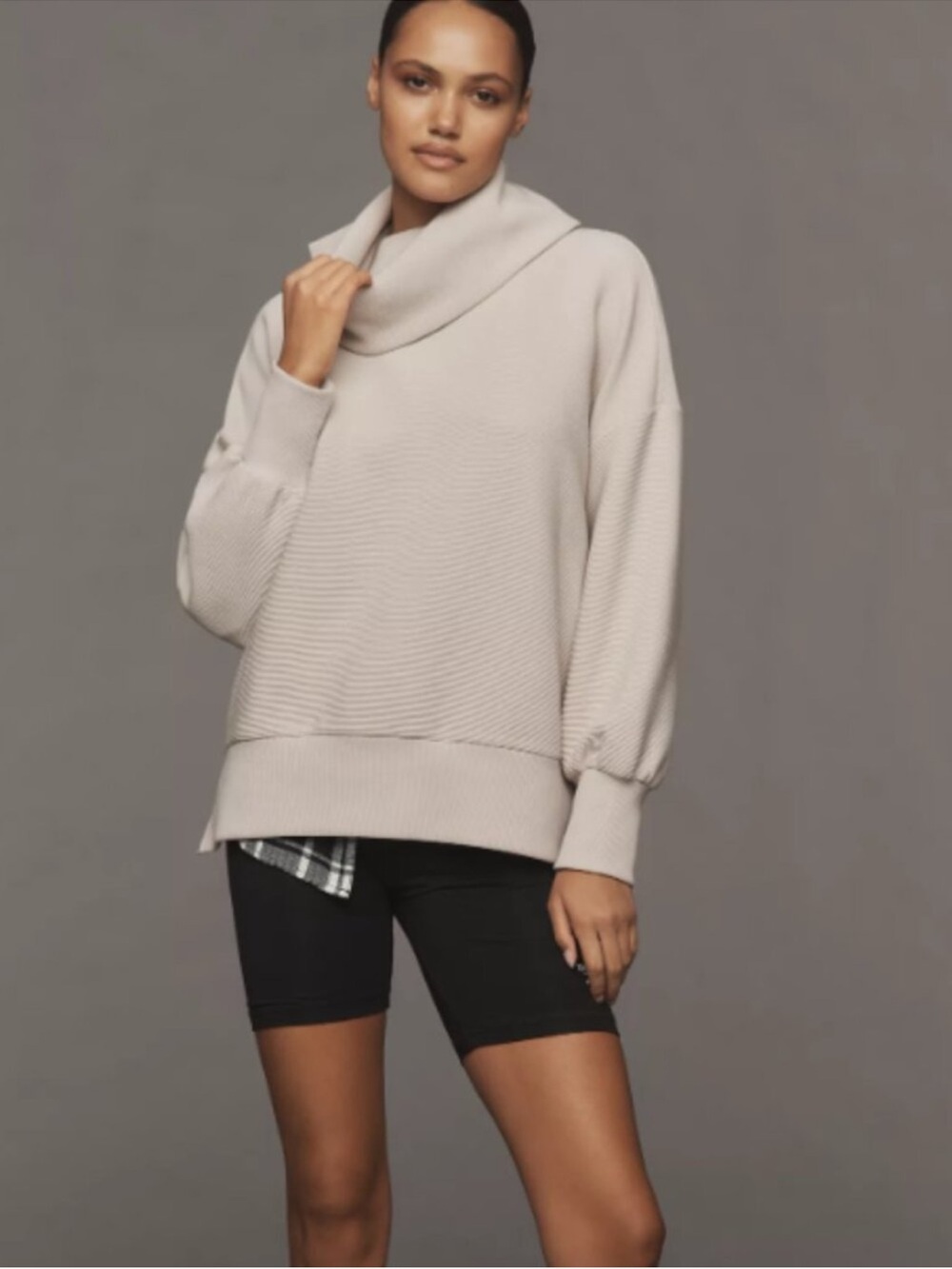 Varley Milton Sweatshirt in Cream Women’s Size Small - Picture 2 of 8